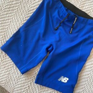 New Balance Women's Bike Shorts in Bold Blue